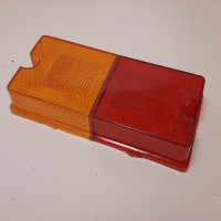 Скло фонаря покажчика повороту і стопу заднє Jinma 244/264 135х65 (117 між болтами)