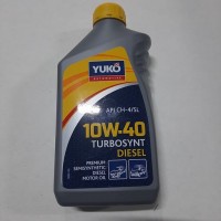 Масло моторне (олива) напівсинтетика YUKO 10W-40 TURBOSYNT 1л