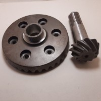 фото Головна пара переднього моста ХТ224  Z-11/35 на 6 болтів  d=30 L=130