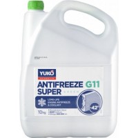 Рідина охолоджуюча антифриз YUKO G11 зелений 10л (латунь)