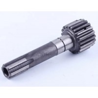Вал первинний додаткової КПП КПП Z-6/19  L-165mm Xingtai