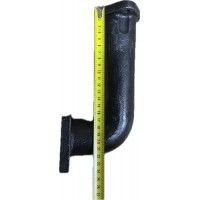 Коліно вихлопної труби 2*4 отвори DL190-12 DHL1100