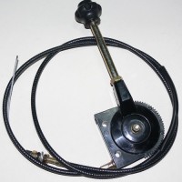 Ручка ручного газу в зборі з тросом L=1350 Foton 244, Jinma 244/264