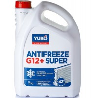 Рідина охолоджуюча антифриз YUKO G12+ червоний 5л (алюміній)