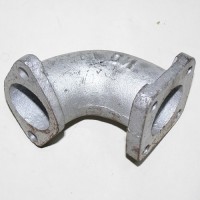 Коліно вихлопної труби 2*4 отвори TY295
