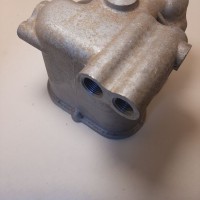 Кришка головки блока циліндра ГБЦ КМ138 (кришка клапанів) під головку 2*3 (145 *108) чугун
