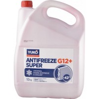 Рідина охолоджуюча антифриз YUKO G12+ червоний 10л (алюміній)